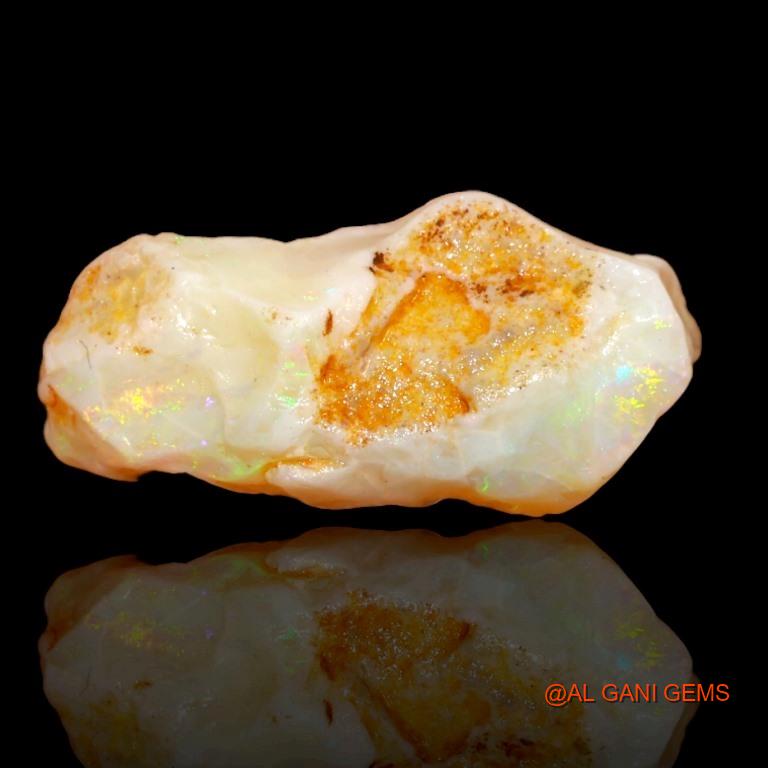10.00 Cts Natural Australian Fire Opal Loose Gemstone Fancy Rough 22x9x10 mm R-191