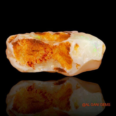 10.00 Cts Natural Australian Fire Opal Loose Gemstone Fancy Rough 22x9x10 mm R-191