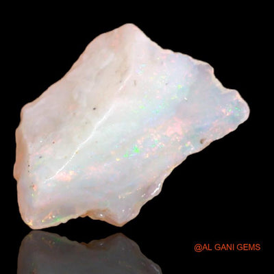 Natural Fire Opal Gemstone 4.15 Cts Loose Fancy Rough From Australia 16x11x4 mm R-193