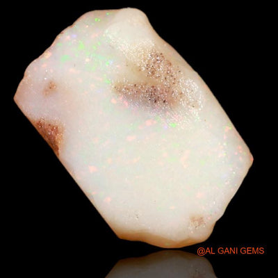 6.40 Cts Natural Australian Fire Opal Loose Gemstone Fancy Rough 17x10x4 mm R-194