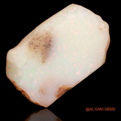 6.40 Cts Natural Australian Fire Opal Loose Gemstone Fancy Rough 17x10x4 mm R-194