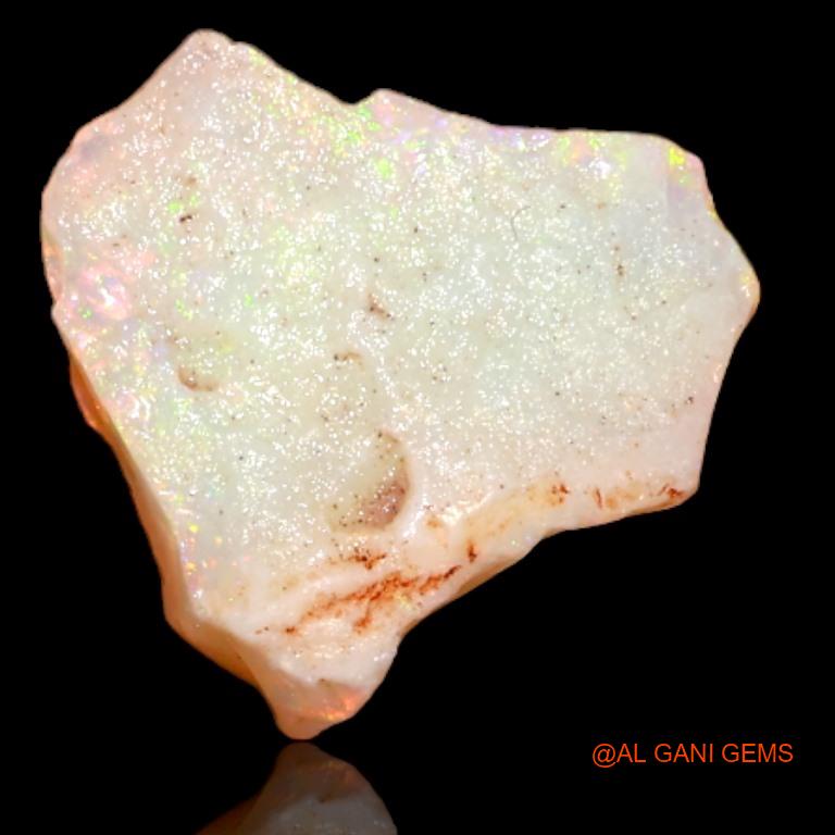 4.40 Cts Unheated Australian Fire Opal Loose Gemstone Fancy Rough Natural 14x13x4 mm R-195
