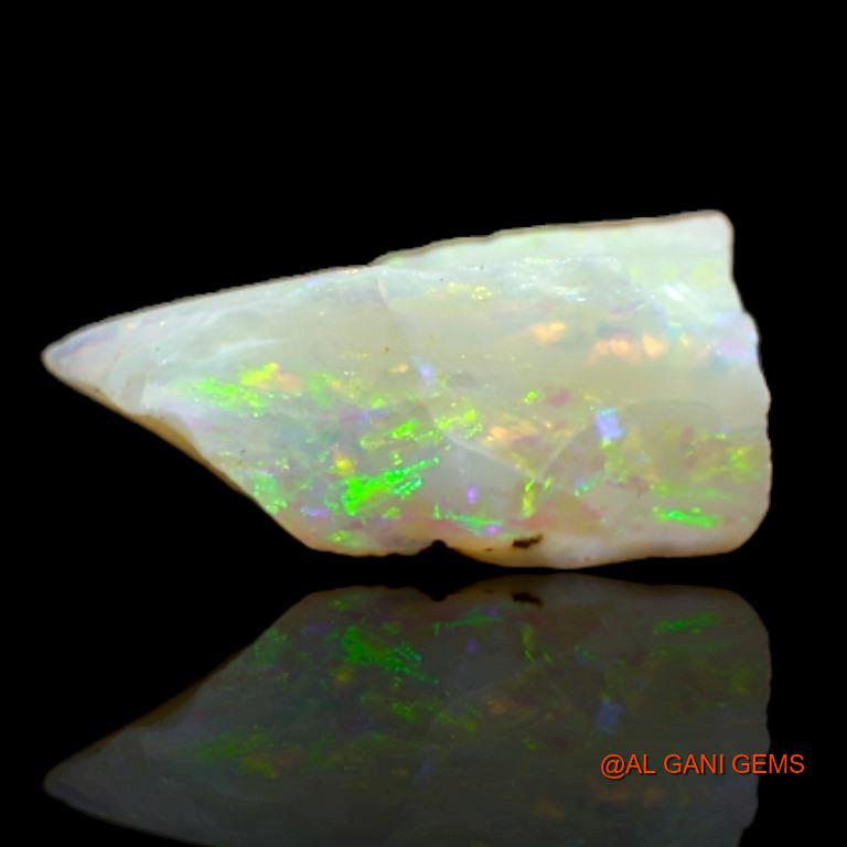 Natural Untreated Fire Opal Loose Gemstone Fancy Rough From Australia 4.90 Cts 14x10x6 mm R-196