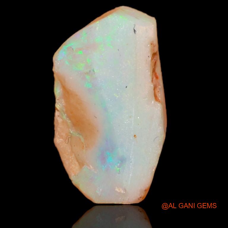 3.80 Cts Natural Australian Fire Opal Loose Gemstone Fancy Rough 14x8x4 mm R-198