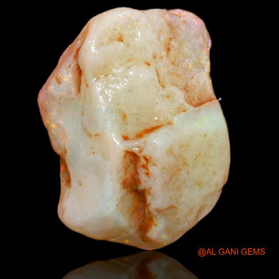 12.65 Cts Natural Australian Fire Opal Loose Gemstone Fancy Rough 21x15x9 mm R-199