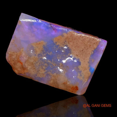Natural Fire Opal Gemstone 13.90 Cts Loose Fancy Rough From Australia 21x14x5 mm R-200