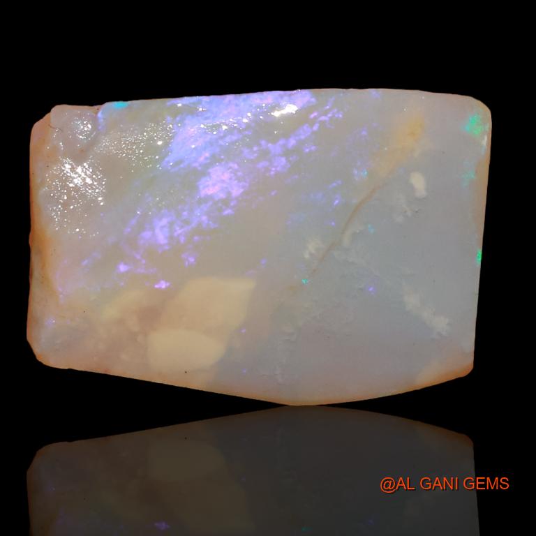 16.40 Cts Natural Australian Fire Opal Loose Gemstone Fancy Rough 22x16x6 mm R-209