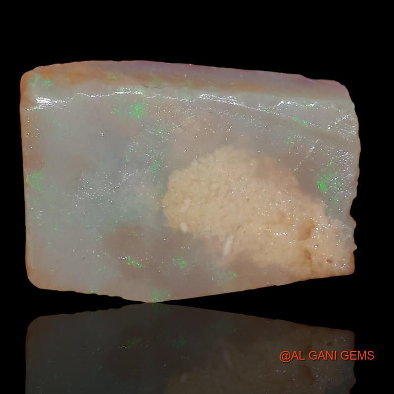 16.40 Cts Natural Australian Fire Opal Loose Gemstone Fancy Rough 22x16x6 mm R-209