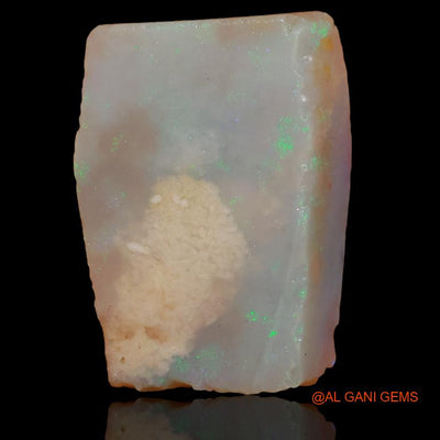 16.40 Cts Natural Australian Fire Opal Loose Gemstone Fancy Rough 22x16x6 mm R-209