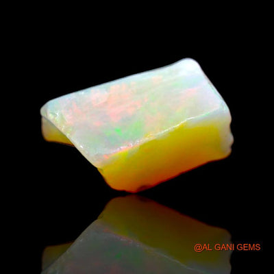 7.40 Cts Natural Australian Fire Opal Loose Gemstone Fancy Rough 8x4x3 mm R-20