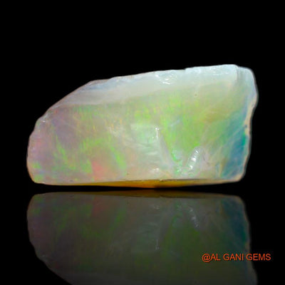 7.40 Cts Natural Australian Fire Opal Loose Gemstone Fancy Rough 8x4x3 mm R-20
