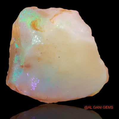 5.60 Cts Unheated Australian Fire Opal Loose Gemstone Fancy Rough Natural 14x14x6 mm R-215