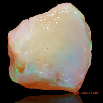 5.60 Cts Unheated Australian Fire Opal Loose Gemstone Fancy Rough Natural 14x14x6 mm R-215