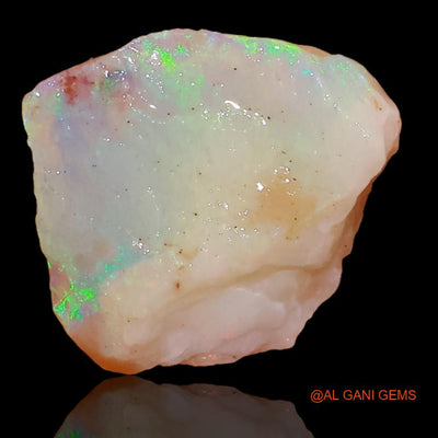 5.60 Cts Unheated Australian Fire Opal Loose Gemstone Fancy Rough Natural 14x14x6 mm R-215
