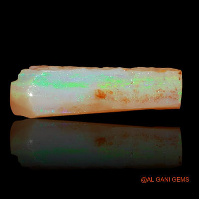 Natural Untreated Fire Opal Loose Gemstone Fancy Rough From Australia 6.70 Cts 19x9x5 mm R-217