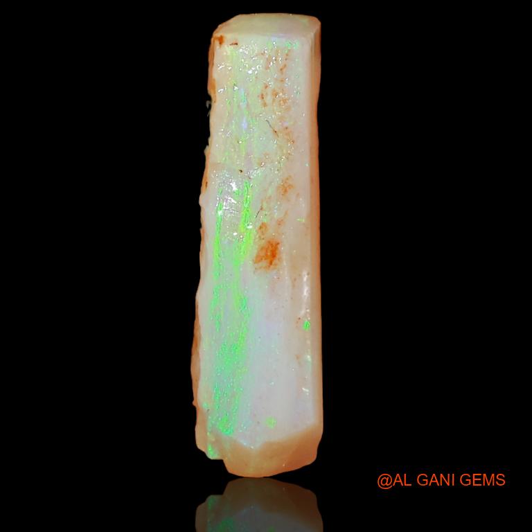 Natural Untreated Fire Opal Loose Gemstone Fancy Rough From Australia 6.70 Cts 19x9x5 mm R-217