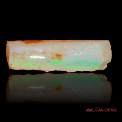 Natural Untreated Fire Opal Loose Gemstone Fancy Rough From Australia 6.70 Cts 19x9x5 mm R-217