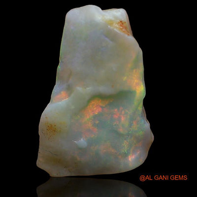 6.65 Cts Natural Australian Fire Opal Loose Gemstone Fancy Rough 17x12x6 mm R-218