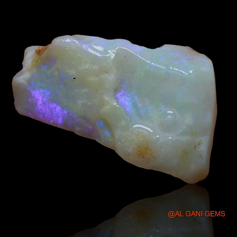6.65 Cts Natural Australian Fire Opal Loose Gemstone Fancy Rough 17x12x6 mm R-218