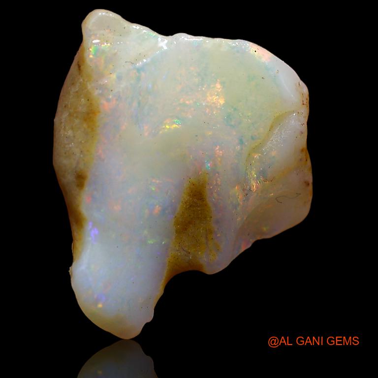 4.10 Cts Natural Australian Fire Opal Fancy Rough Loose Gemstone For Jewelry 14x12x5 mm R-219