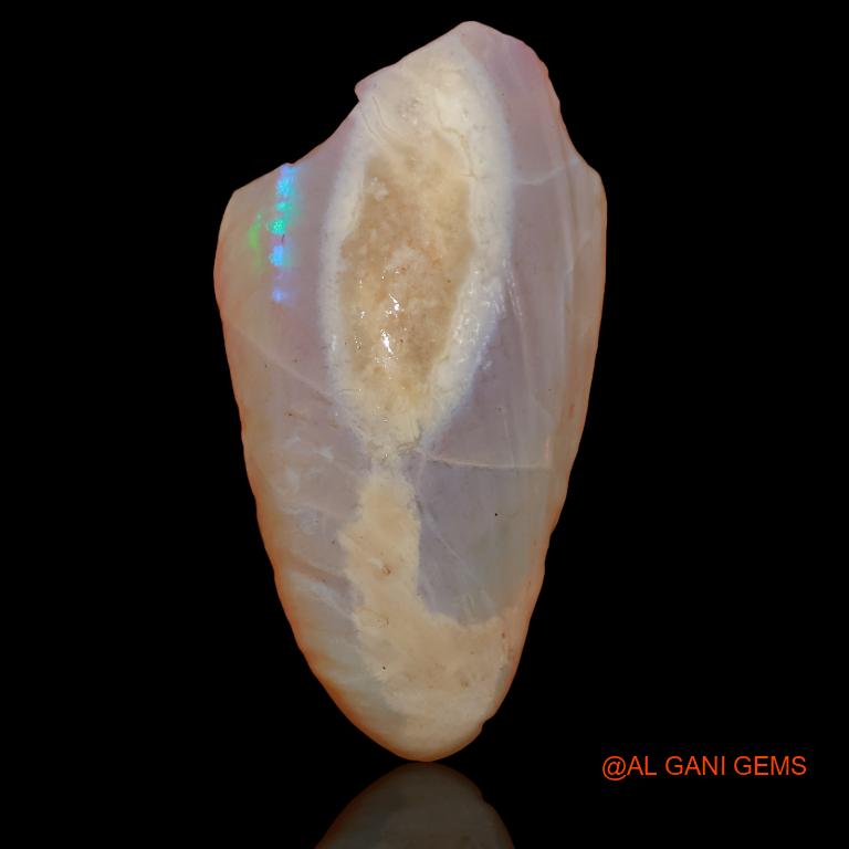 14.35 Cts Natural Australian Fire Opal Loose Gemstone Fancy Rough 34x18x4 mm R-221