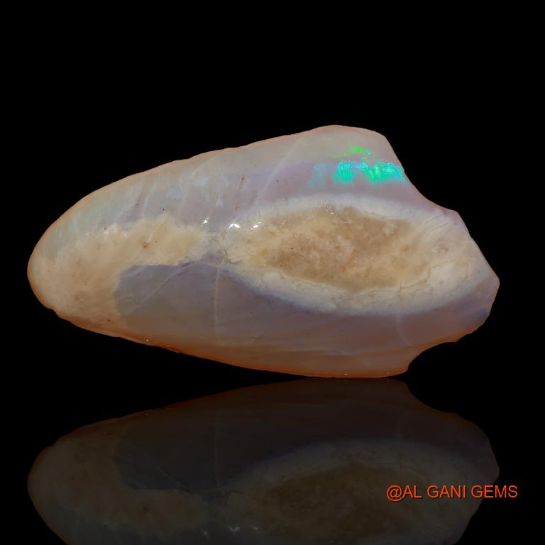 14.35 Cts Natural Australian Fire Opal Loose Gemstone Fancy Rough 34x18x4 mm R-221