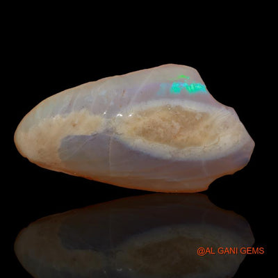 14.35 Cts Natural Australian Fire Opal Loose Gemstone Fancy Rough 34x18x4 mm R-221