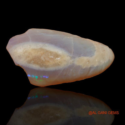 14.35 Cts Natural Australian Fire Opal Loose Gemstone Fancy Rough 34x18x4 mm R-221