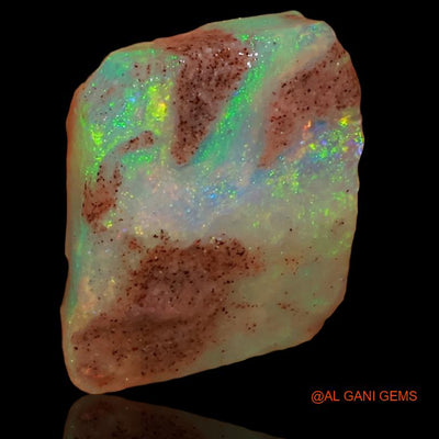 4.20 Cts Natural Australian Fire Opal Loose Gemstone Fancy Rough 13x10x4 mm R-226