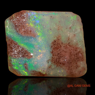 4.20 Cts Natural Australian Fire Opal Loose Gemstone Fancy Rough 13x10x4 mm R-226