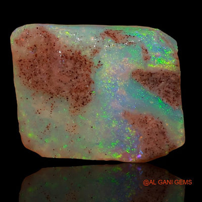 4.20 Cts Natural Australian Fire Opal Loose Gemstone Fancy Rough 13x10x4 mm R-226
