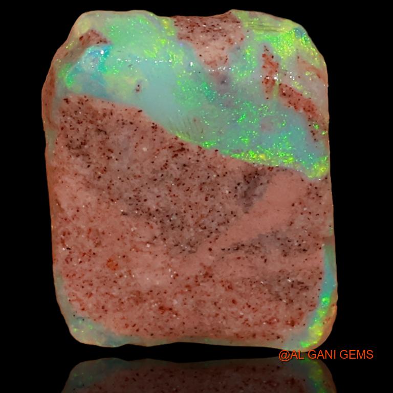 4.20 Cts Natural Australian Fire Opal Loose Gemstone Fancy Rough 13x10x4 mm R-226