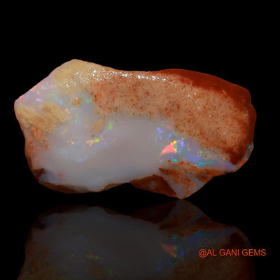 Natural Untreated Fire Opal Loose Gemstone Fancy Rough From Australia 7.50 Cts 23x13x4 mm R-228