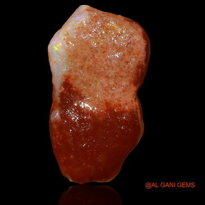 Natural Untreated Fire Opal Loose Gemstone Fancy Rough From Australia 7.50 Cts 23x13x4 mm R-228