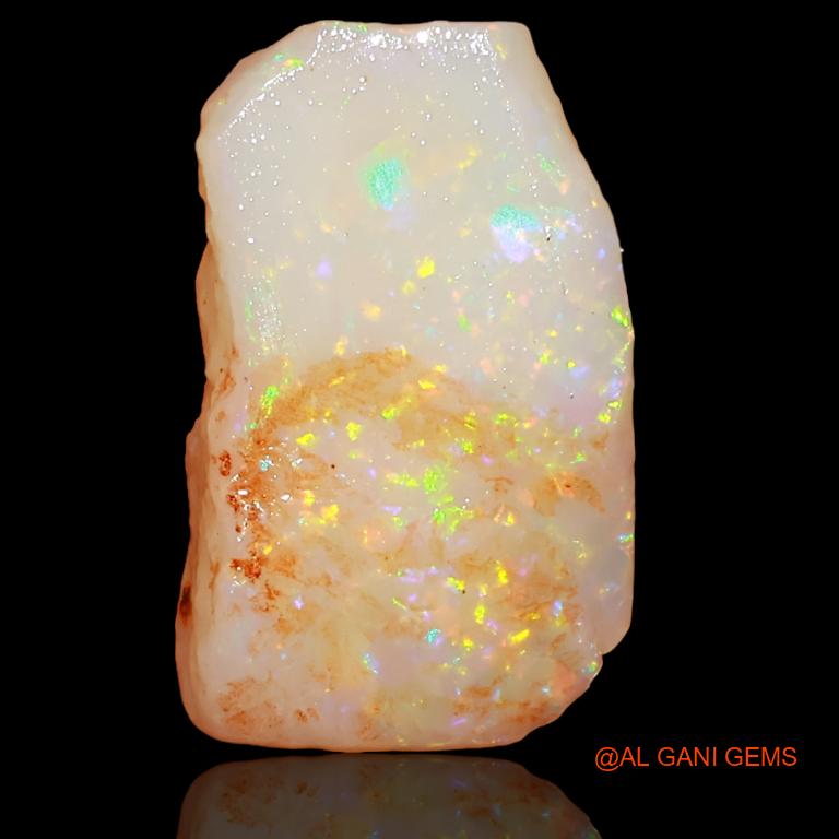 4.90 Cts Natural Australian Fire Opal Loose Gemstone Fancy Rough 14x9x5 mm R-229