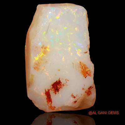 4.90 Cts Natural Australian Fire Opal Loose Gemstone Fancy Rough 14x9x5 mm R-229