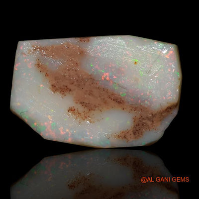 8.45 Cts Natural Australian Fire Opal Loose Gemstone Fancy Rough 20x13x4 mm R-231