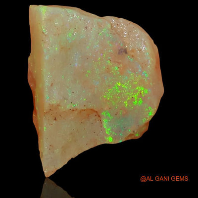 4.15 Cts Natural Australian Fire Opal Loose Gemstone Fancy Rough 15x11x4 mm R-232