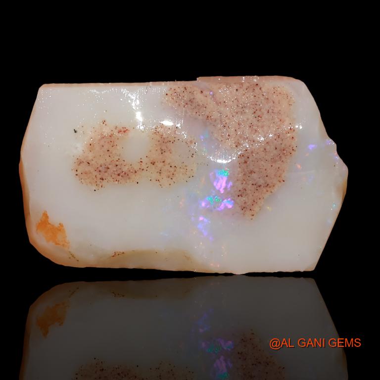 13.40 Cts Unheated Australian Fire Opal Loose Gemstone Fancy Rough Natural 22x13x6 mm R-233