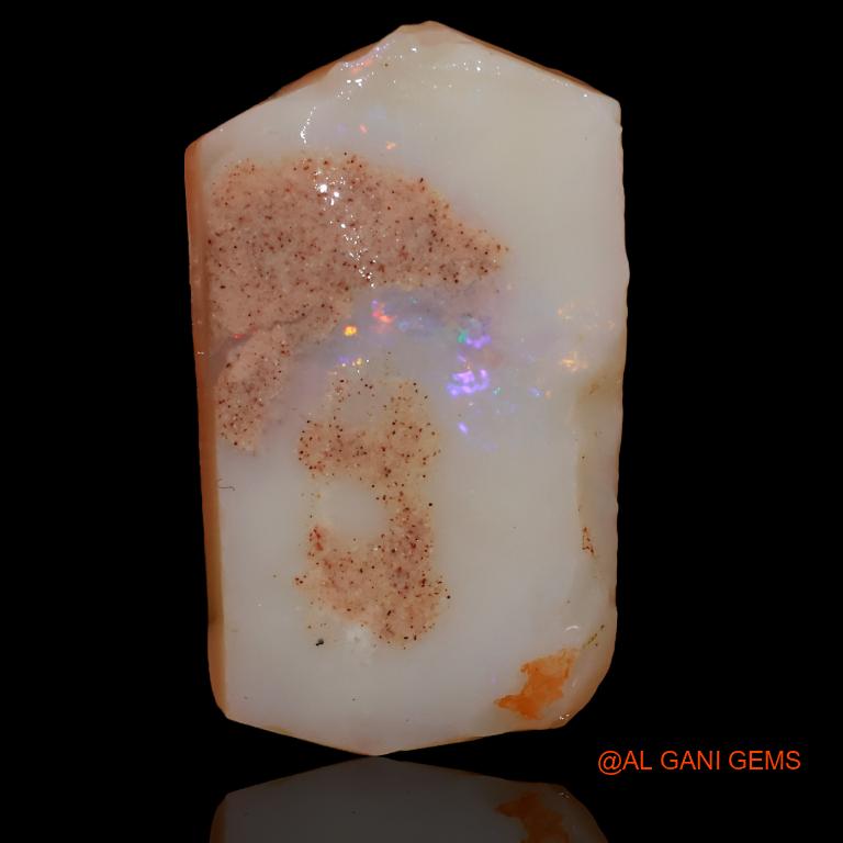 13.40 Cts Unheated Australian Fire Opal Loose Gemstone Fancy Rough Natural 22x13x6 mm R-233