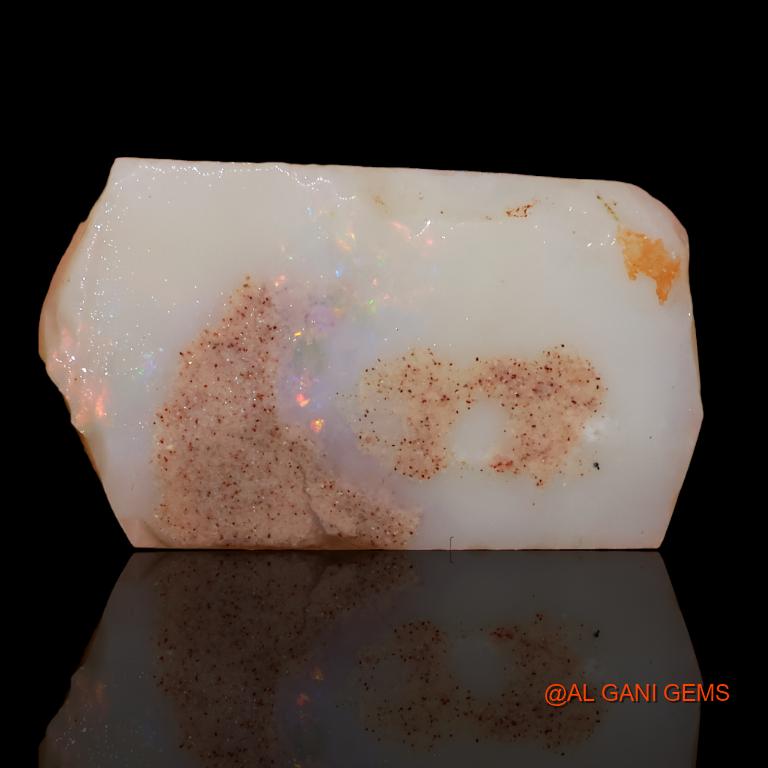 13.40 Cts Unheated Australian Fire Opal Loose Gemstone Fancy Rough Natural 22x13x6 mm R-233