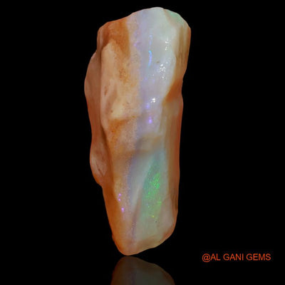 13.85 Cts Natural Australian Fire Opal Loose Gemstone Fancy Rough 22x15x8 mm R-242
