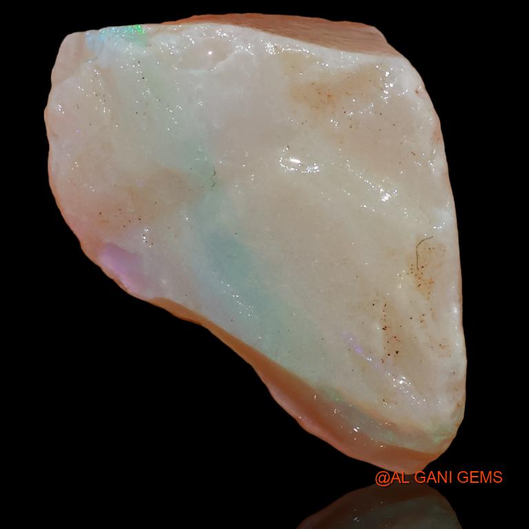 13.85 Cts Natural Australian Fire Opal Loose Gemstone Fancy Rough 22x15x8 mm R-242