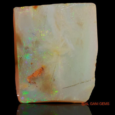 Natural Untreated Fire Opal Loose Gemstone Fancy Rough From Australia 11.90 Cts 15x14x7 mm R-243