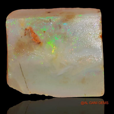 Natural Untreated Fire Opal Loose Gemstone Fancy Rough From Australia 11.90 Cts 15x14x7 mm R-243