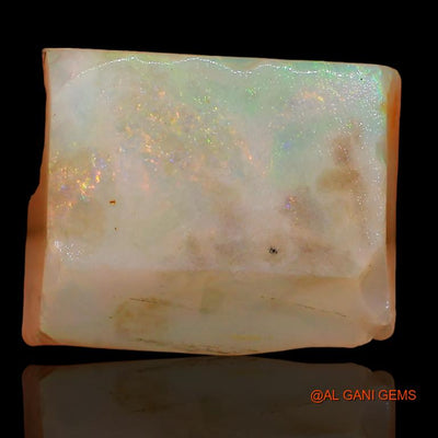 Natural Untreated Fire Opal Loose Gemstone Fancy Rough From Australia 11.90 Cts 15x14x7 mm R-243