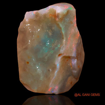 10.85 Cts Natural Australian Fire Opal Loose Gemstone Fancy Rough 19x15x7 mm R-244