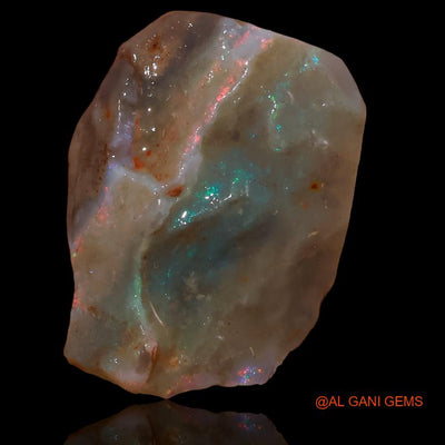 10.85 Cts Natural Australian Fire Opal Loose Gemstone Fancy Rough 19x15x7 mm R-244
