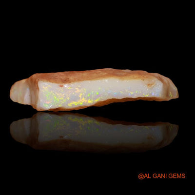 8.10 Cts Natural Australian Fire Opal Fancy Rough Loose Gemstone For Jewelry 22x15x4 mm R-245