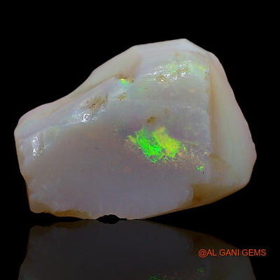 6.85 Cts Unheated Australian Fire Opal Loose Gemstone Fancy Rough Natural 14x10x6 mm R-249
